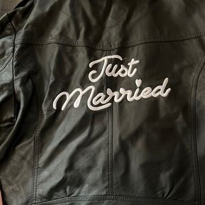 David’s bridal Moto jacket